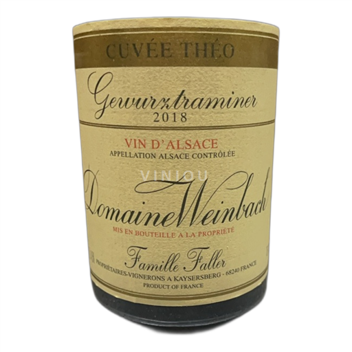 Alsácia Alsácia Grand Cru Domaine Weinbach Théo 2018