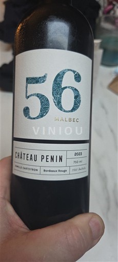 Bordeaux Château Penin 56 Malbec 2023