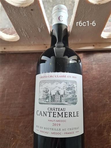 Bordeaux Haut-Médoc Grand Cru Château Cantemerle 2019