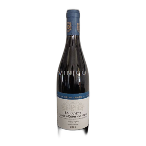 Vin Rouge sec Vieilles Vignes Delin Legou 2022 France Bourgogne AOC