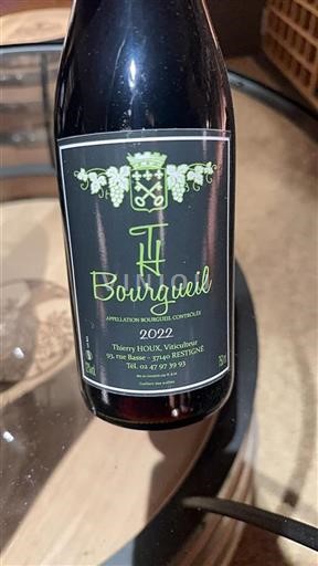 Loiredalen Bourgueil Thierry Houx 2022