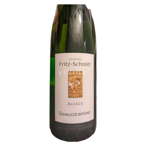 Vin Blanc sec Fritz-Schmitt 2019 France Alsace Gewurztraminer AOC