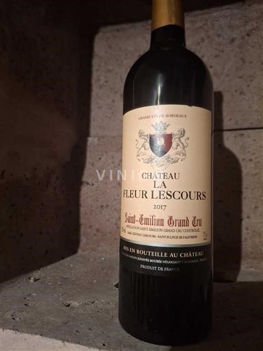Bordeaux Saint-Émilion Grand Cru Grand Cru Château La Fleur Lescours 2017