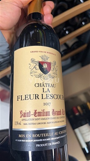 Bordeaux Saint-Émilion Grand Cru Grand Cru Château La Fleur Lescours 2017