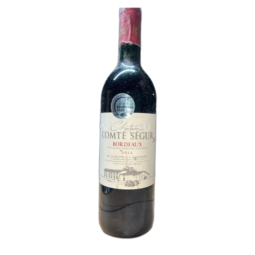 Bordéus Château Comté Ségur 2012
