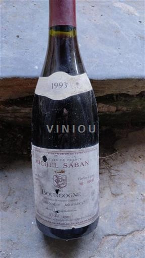 Borgoña Michel Saban Plant Noble Jalousées 1993