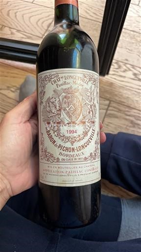 Bordéus Pauillac Grand Cru Château Pichon Longueville Baron 1994