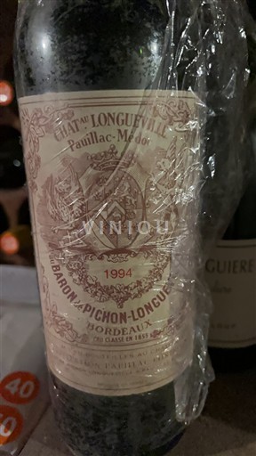Bordeaux Pauillac Grand Cru Château Pichon Longueville Baron 1994