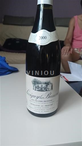 Bourgogne Savigny-lès-Beaune Premier Cru Domaine Prieuré Les Grands Picotins 2000