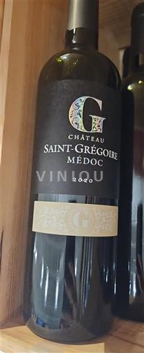 Bordeaux Médoc Château Saint-Grégoire 2020