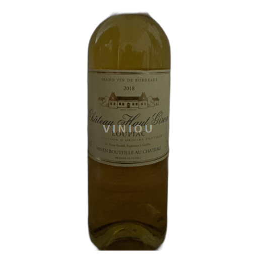 Burdeos Loupiac Château Haut Giron 2018