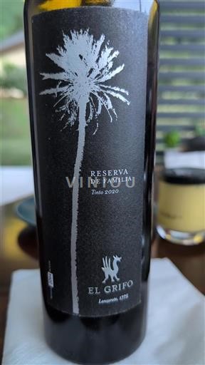 Quần đảo Balearic Không được chỉ định El Grifo Reserva de Familia 2020