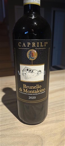 Toscana Brunello di Montalcino. Caprili 2020