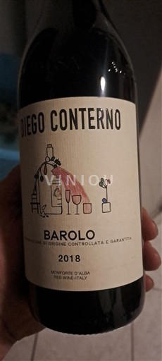 Piedmont Wines Barolo Diego Conterno 2018