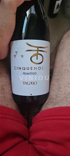 Apulia Primitivo di Manduria Tagaro Cinquenoci Primitivo 2022