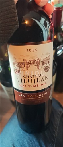 Bordeaux Haut-Médoc Cru Bourgeois Château Lieujean 2016