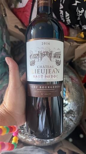 Bordeaux Haut-Médoc Cru Bourgeois Château Lieujean 2016