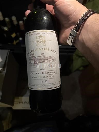 Provence Côtes-de-Provence Château Saint Marc Epicure 2003