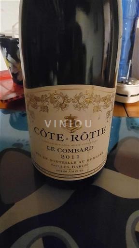 Rhônetal Côte-rôtie Gilles Barge Le Combard 2011