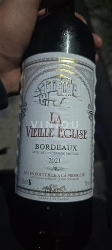 Bordeaux La Vieille Eglise 2021