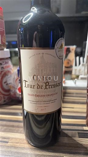 Bordeaux Saint-Émilion Grand Cru Grand Cru Château Tour de Pressac 2017