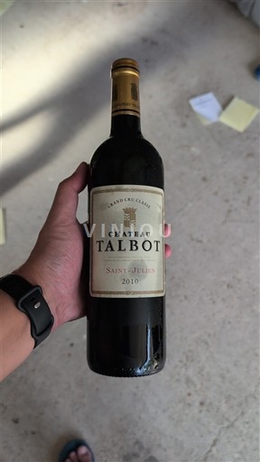 Bordeaux Saint-Julien Grand Cru Château Talbot 2010
