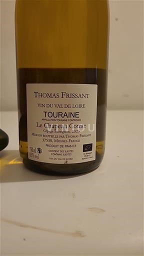 Údolí Loiry Touraine Thomas Frissant Le Chapeau Comte 2023
