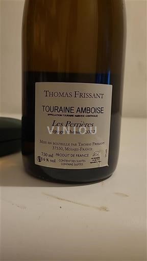 Loirevallei Touraine-Amboise Thomas Frissant Les Perrières 2022