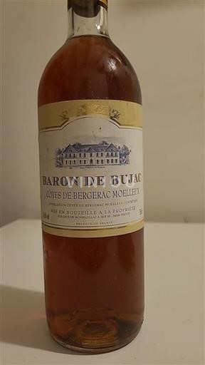 Lounais-Ranska Côtes-de-bergerac Baron de Bujac Ei vuosikertaa