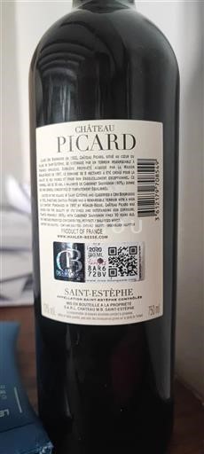 Bordeaux Saint-Estèphe Cru Bourgeois Château Picard 2020