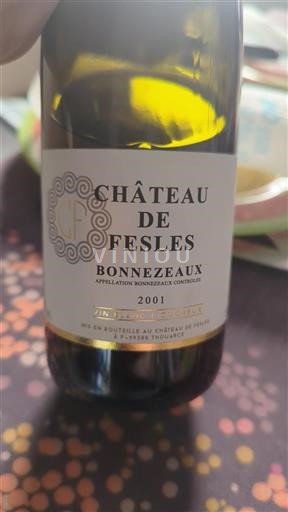 Loiretal Bonnezeaux Château Fesles 2001