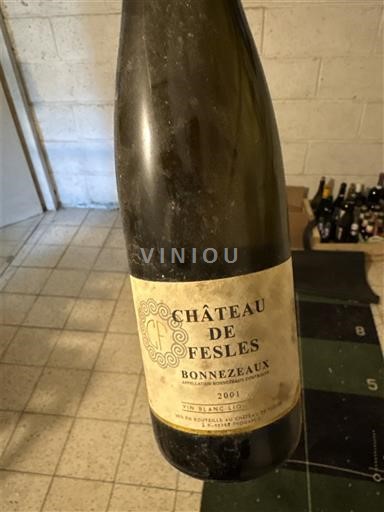 Loire Valley Bonnezeaux Château Fesles 2001