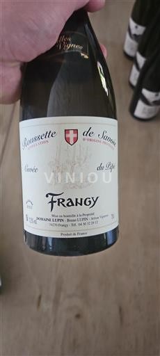 Saboya y Bugey Roussette de Saboya Domaine Lupin du Pépé 2022