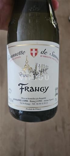 Saboya y Bugey Roussette de Saboya Domaine Lupin Frangy 2022