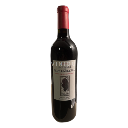 Burdeos Saint-Émilion Gran Cru Peby Faugeres Le Merle 2011