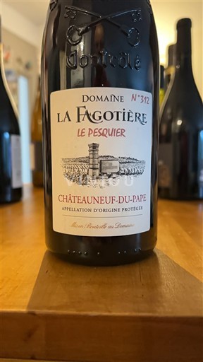 Údolí Rhôny Châteauneuf-du-Pape Domaine La Fagotière Le Pesquier 2022