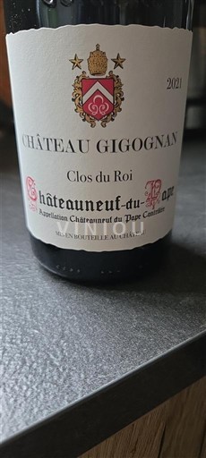 Rhône-dalen Châteauneuf-du-Pape Château Gigognan Clos du Roi 2021