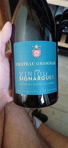 Valle del Rodano Côtes-du-rhône-villages Château Gigognan 2022