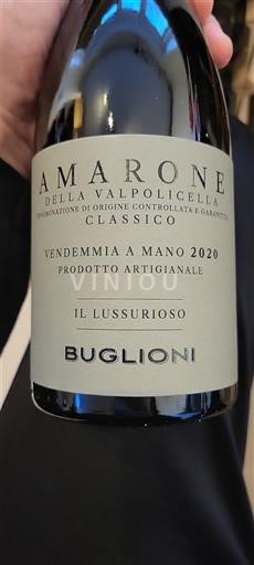 Vénétie Không được chỉ định Buglioni Il Lussurioso 2020