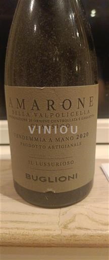 Vénétie Buglioni Il Lussurioso 2020