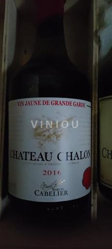 Jura Château-chalon Château Chalon 2016
