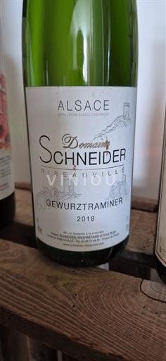 Elsass Grand Cru Domaine Schneider Gewurztraminer 2018