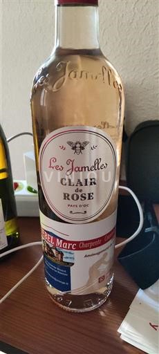 Languedoc und Roussillon Pays d'Oc Les Jamelles Clair de Rose 2022