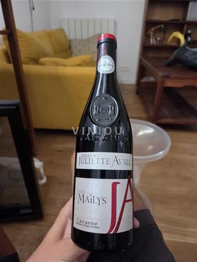 Rhônetal Cairanne Domaine Juliette Avril Mailys 2017