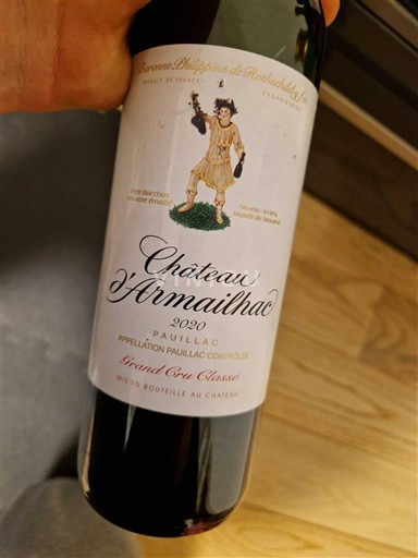 Bordeaux Pauillac Château Armailhac 2020