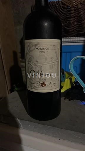 Lounais-Ranska Madiran Château Aydie Odé d'Aydie 2013
