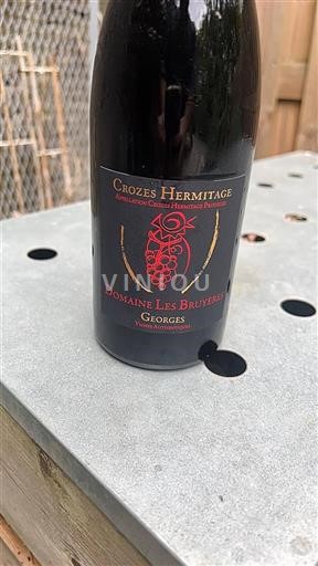Rhône-dalen Crozes-Hermitage Domaine Les Bruyères Georges 2022