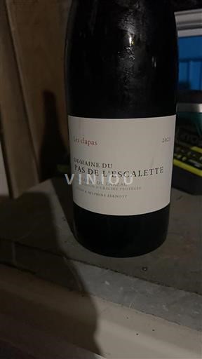 Languedoc Terrasses-du-larzac Domaine Pas de l'Escalette Les clapas 2023