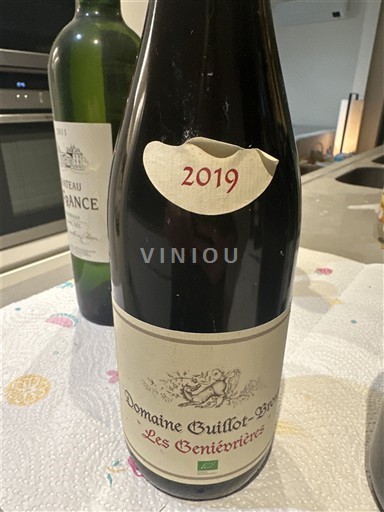 Burgundija Mâcon in Mâcon-villages Domaine Guillot-Broux Les Genièvrières 2019