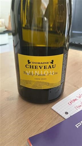 Borgogna Pouilly-fuissé Premier Cru Domaine Cheveau Vers Cras 2022